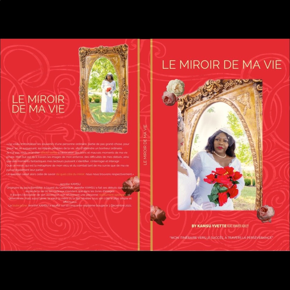 Book English mirror of my life or French le miroir de ma vie